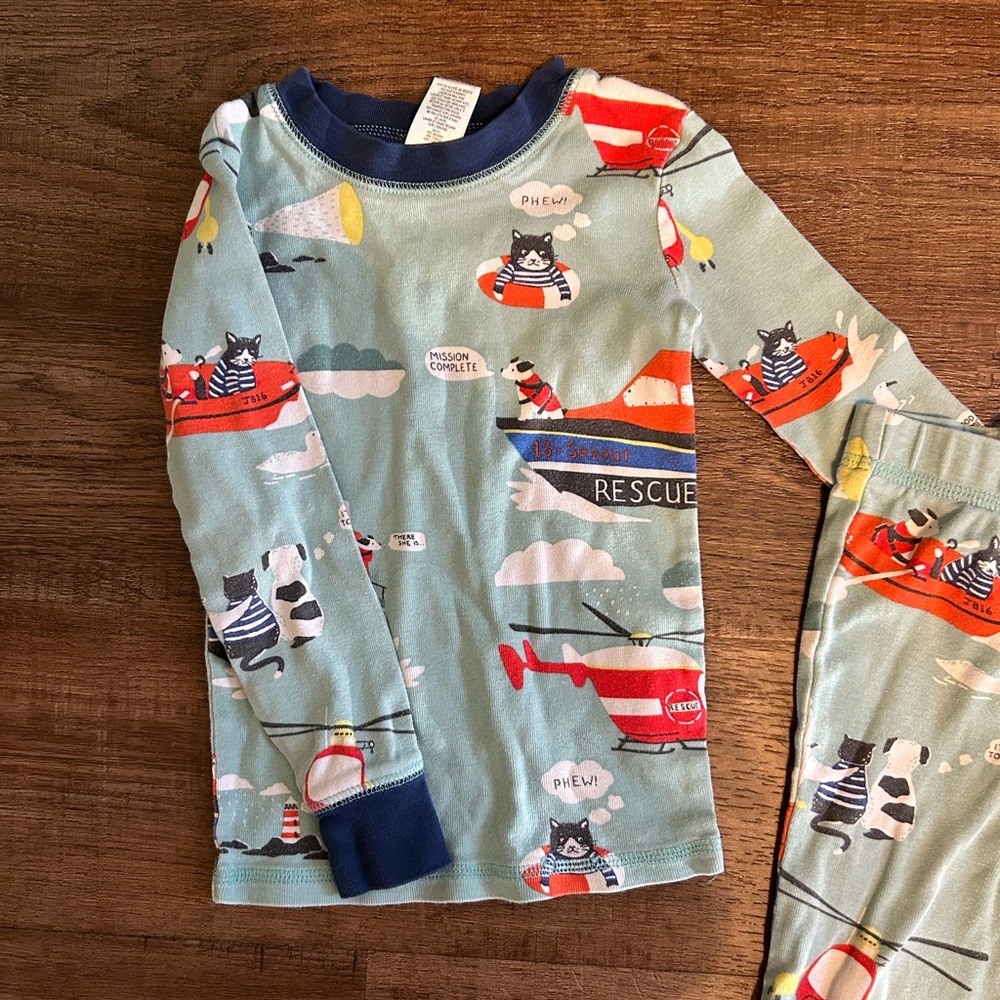 Mini Boden size 4T pajamas
